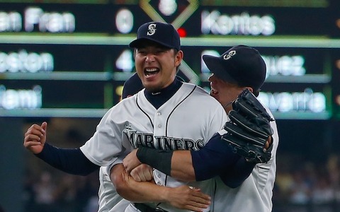 【MLB】岩隈久志がノーヒットノーラン達成…野茂英雄以来、日本人2人目の快挙 画像