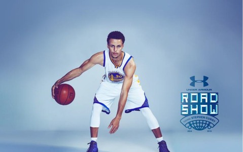 アンダーアーマー契約選手、NBAのステファン・カリーが9月4日来日 画像