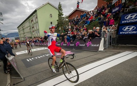 【自転車】カチューシャのクリストフがノルウェー第1ステージで優勝 画像