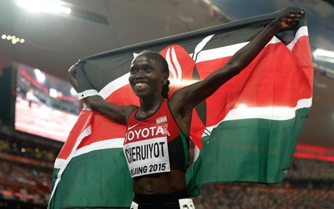 【世界陸上2015】ケニアのチェルヨト、女子1万メートル2度目の金 画像