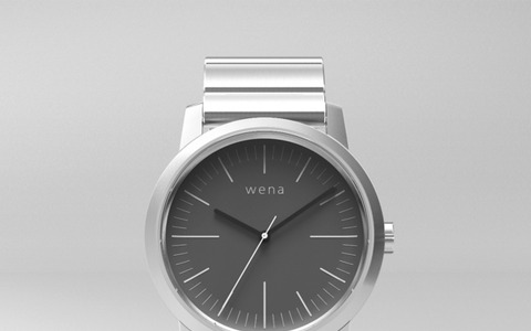 ソニー、バンド部分にFeliCaなどを内蔵した腕時計「wena wrist」発表 画像