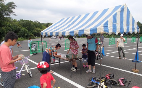 自転車競技の人材育成に一石…西武園ゆうえんち、補助輪はずし大作戦 画像