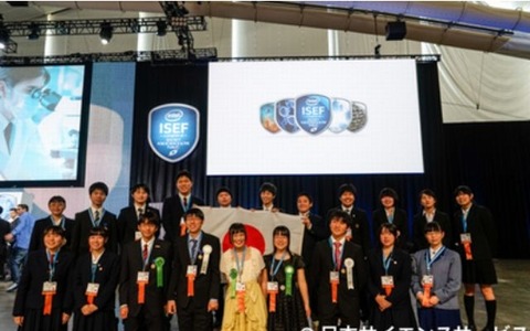 国内高校生4プロジェクト入賞の快挙、インテル国際学生科学技術フェア 画像