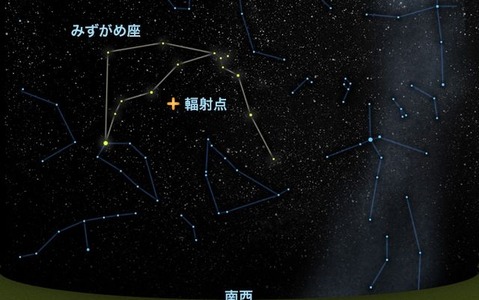みずがめ座δ流星群…7月28日がピーク、好条件は午前1時すぎ 画像