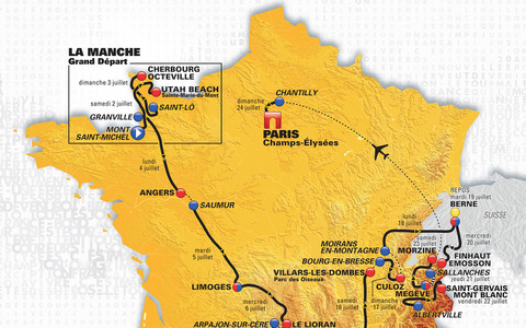 2016ツール・ド・フランスのコース発表…革命記念日に悪魔の棲む山へ 画像