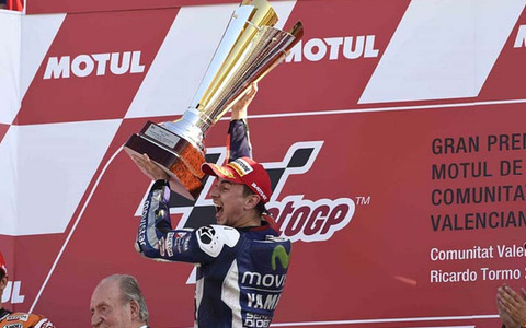 ロレンソ、通算5回目の世界チャンピオン獲得【MotoGP 最終戦】 画像