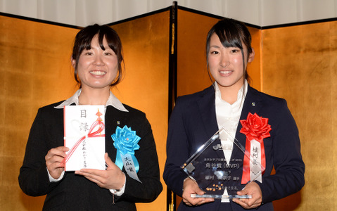 女子プロ野球、角谷賞は植村美奈子と大山唯が受賞 画像