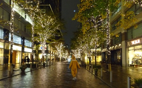 【やってみた】クリスマスのイルミネーションスポット、朝イチからトナカイ姿で駆け巡ってみた 画像