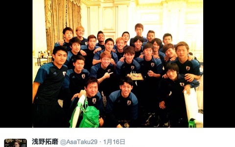 サッカーU-23日本代表、タイに快勝…浅野拓磨「まだまだ厳しい戦いが続きます」 画像