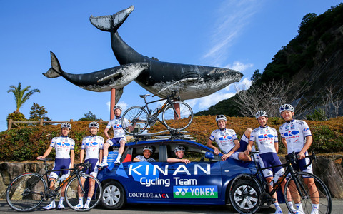 ヨネックス、「KINAN Cycling Team」とCARBONEX HR使用契約 画像
