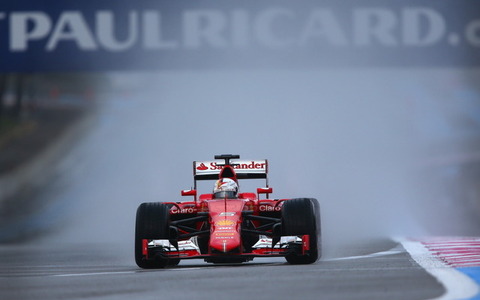 F1、ピレリ雨用タイヤテスト…トップはベッテル 画像