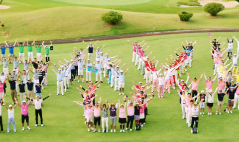 女子プロゴルファー40名参加「災害チャリティー・プロアマ SAVE CUP」 画像