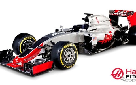 F1新規参入のハース、チーム初のマシン『VF-16』を発表 画像