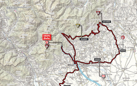 【ジロ・デ・イタリア14】第14ステージ、アリエからオローパの162km 画像