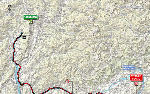 【ジロ・デ・イタリア14】第17ステージ。サルノーニコからビット-リオ・ベネトの204km 画像