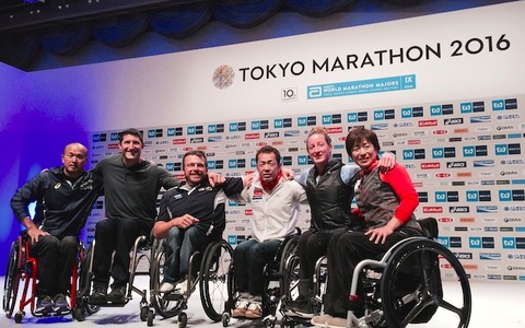 東京マラソン2016から車いすレースが国際化…「一緒にレースを楽しんで」 画像