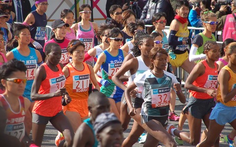 東京マラソン2016がスタート！ 画像