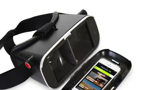 スマホでヴァーチャル体験できるヘッドセット「ステルス VR」 画像