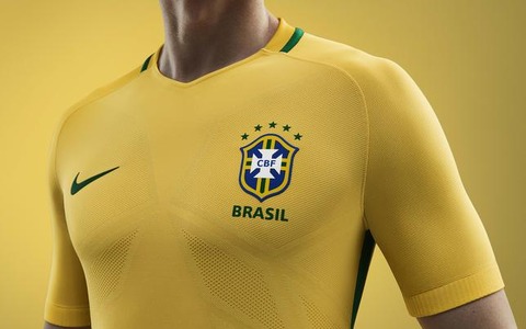 ナイキ、ブラジル代表ジャージ発表…カナリーニョイエローを使用 画像