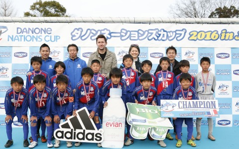 U-12サッカー大会でヴァンフォーレ甲府が優勝、フランスの世界大会へ 画像