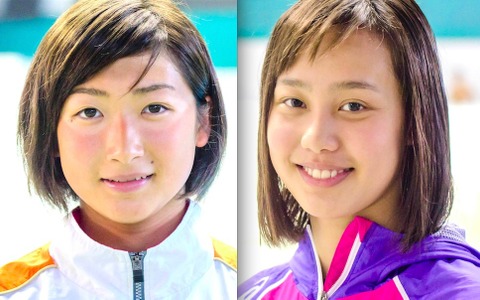 女子高生スイマー・池江璃花子＆今井月、リオ五輪競泳日本代表に内定 画像