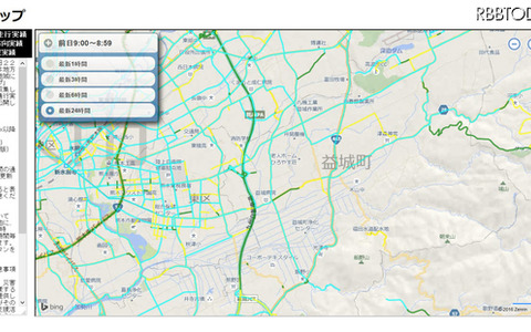 熊本地震で「通れた道マップ」トヨタが公開 画像