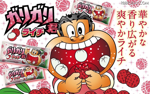 「ガリガリ君」にライチ初登場、キウイも復活 画像