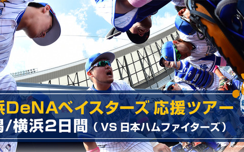 横浜DeNAベイスターズ応援ツアー発売…新潟～横浜1泊2日 画像