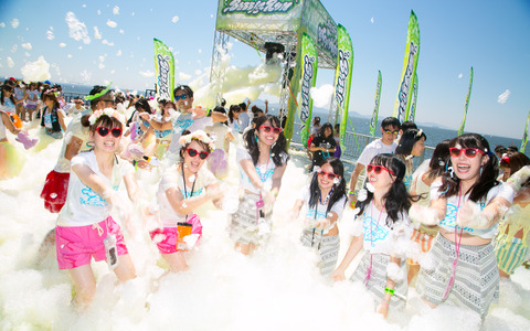 泡まみれで走る「バブルラン」広島で開催決定…5/24から先行受付 画像