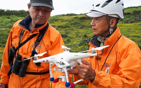 ドローンを活用した新しい山岳遭難捜索技術…東京都山岳連盟らが開発 画像