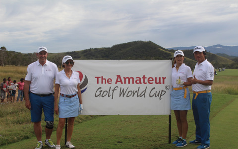 ニューカレドニアで開催のアマチュアゴルフ大会、日本代表が優勝 画像