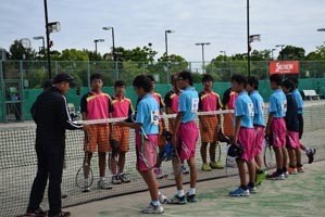 「中学校選抜ソフトテニス大会」に約1200名が参加 画像