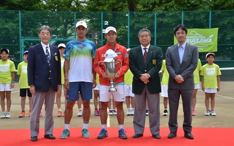 男子プロテニス大会「軽井沢フューチャーズ」…韓国のイ・ダクヒが優勝 画像