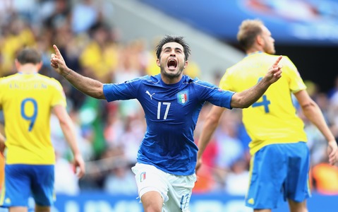 イタリアがスウェーデンに完封勝利、EURO決勝トーナメント進出 画像