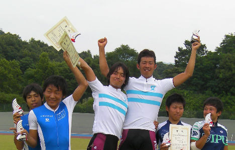 トラックの全日本学生選手権で好記録 画像