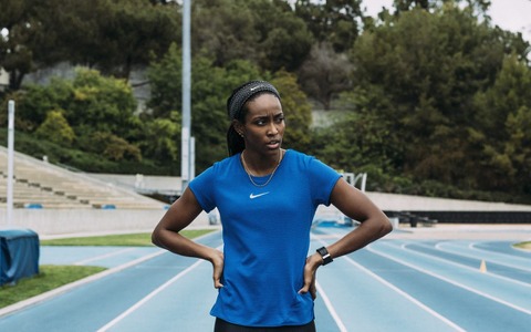 女子100mのイングリッシュ・ガードナー「敗北は勝利のための準備」…ナイキ 画像