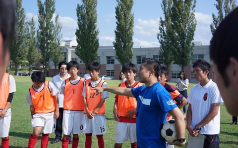 前園真聖、福島県・若松第一高校を訪問！サッカー部を指導 画像