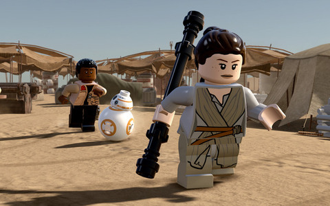 #LEGO #スター・ウォーズ/#フォースの覚醒 主人公#レイを紹介する最新映像 画像