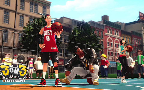 PS4のバスケゲーム『3on3 フリースタイル』秋に発売 画像