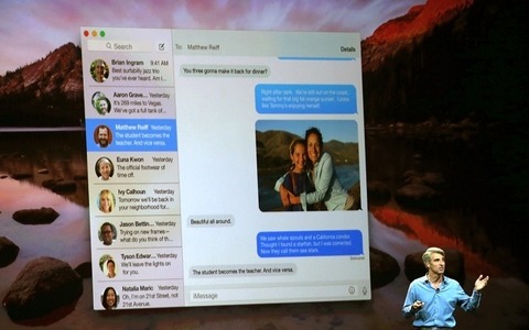 【WWDC14】OS X ヨセミテ、次世代デバイスのシームレス化を加速 画像