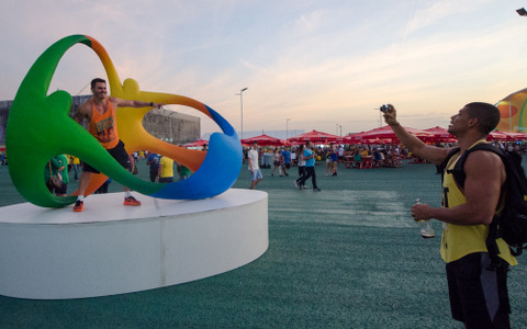 【リオ2016】メイン会場の五輪公園には写真撮影スポットが点在 画像