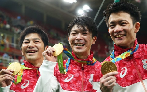 【リオ2016】田中理恵、体操の新たな歴史に「嬉し涙」…体操男子が団体で金メダル！ 画像