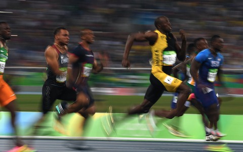 【リオ2016】ボルトが史上初の男子100メートル3連覇 画像