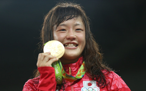 【リオ2016】レスリング・登坂絵莉が初出場で金メダル、女子48キロ級 画像