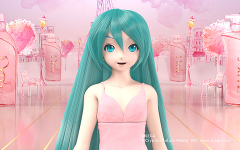 初音ミクがスカーレット・ヨハンソンを完全再現…ラックス新CM 画像