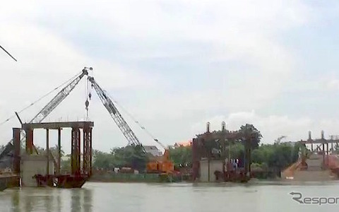 ウェザーニューズ、ベトナムで鉄道橋復旧を気象面で支援 画像