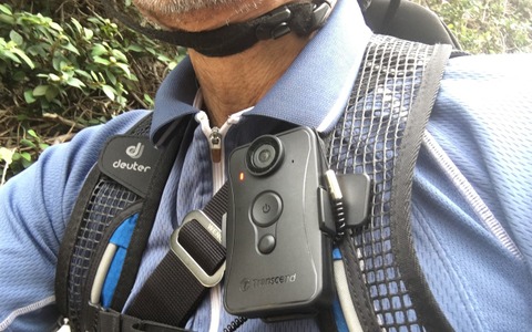 【津々見友彦の6輪生活】米国警察も使用するウェアラブルカメラ…トランセンド「DrivePro Body 20」 画像