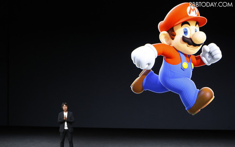 #iPhone向けゲームに#マリオが登場！#スーパーマリオ ラン 画像