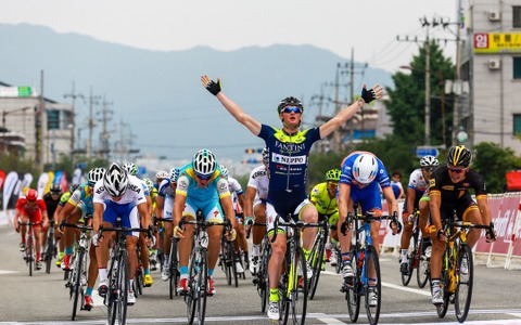 韓国のツール・ド・コリア初日にボレが優勝、総合成績でも首位に 画像