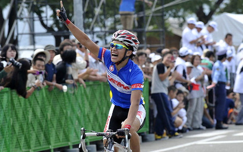 国体の自転車ロードレース、少年の部は笠原恭輔が優勝 画像